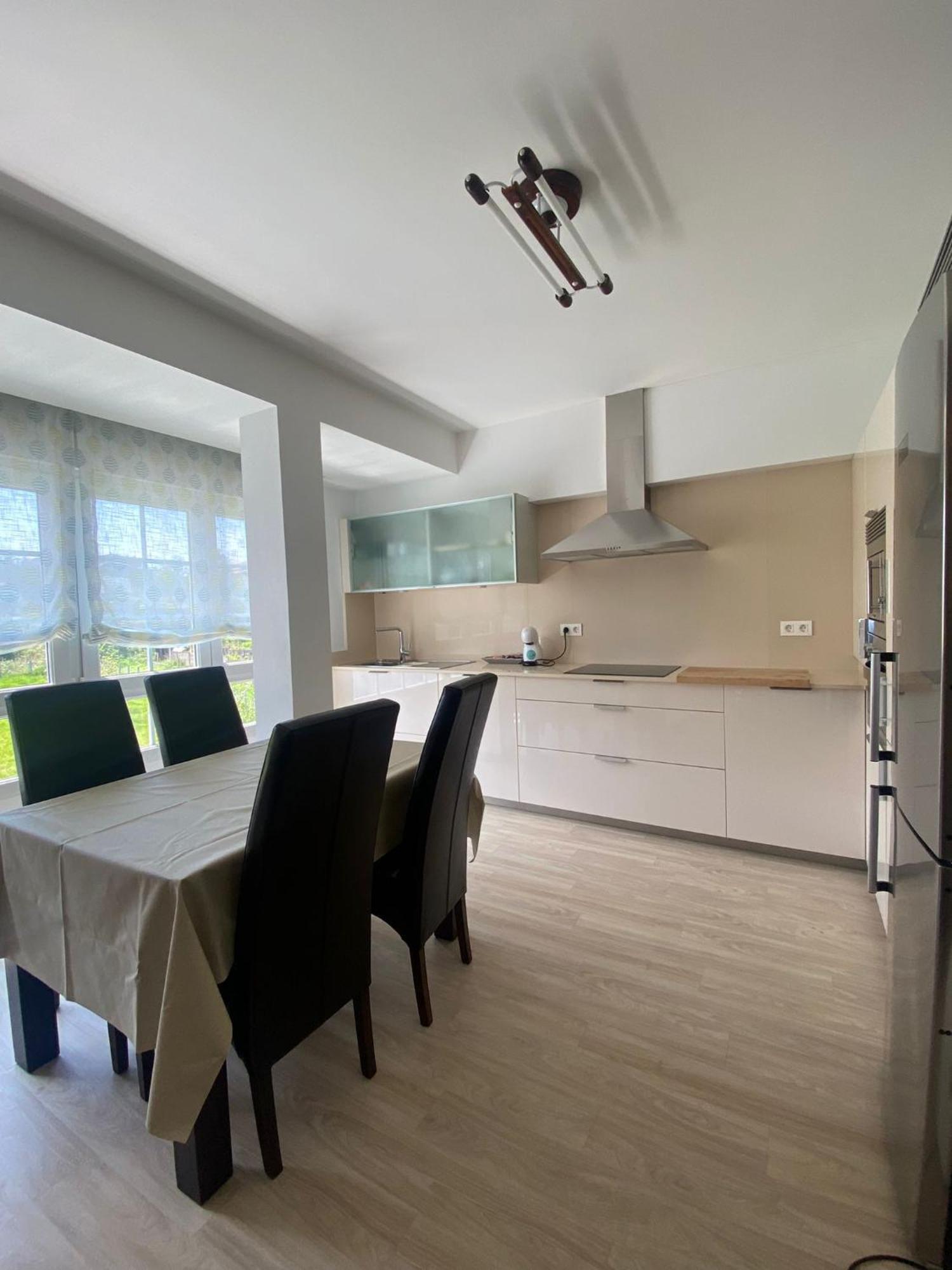 Precioso Piso En Pleno Centro De O Grove Apartment Bagian luar foto